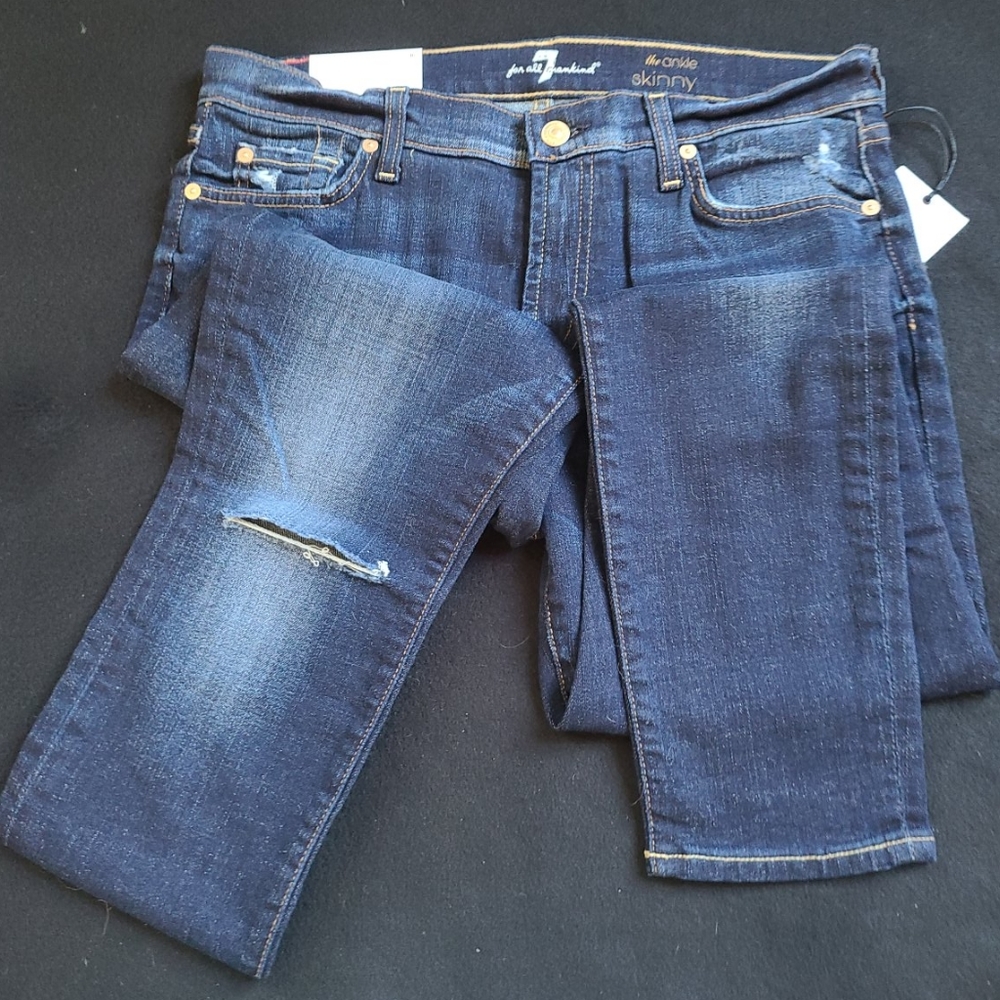 🔥B2G1 Short Super Skinny Ankle Jeans